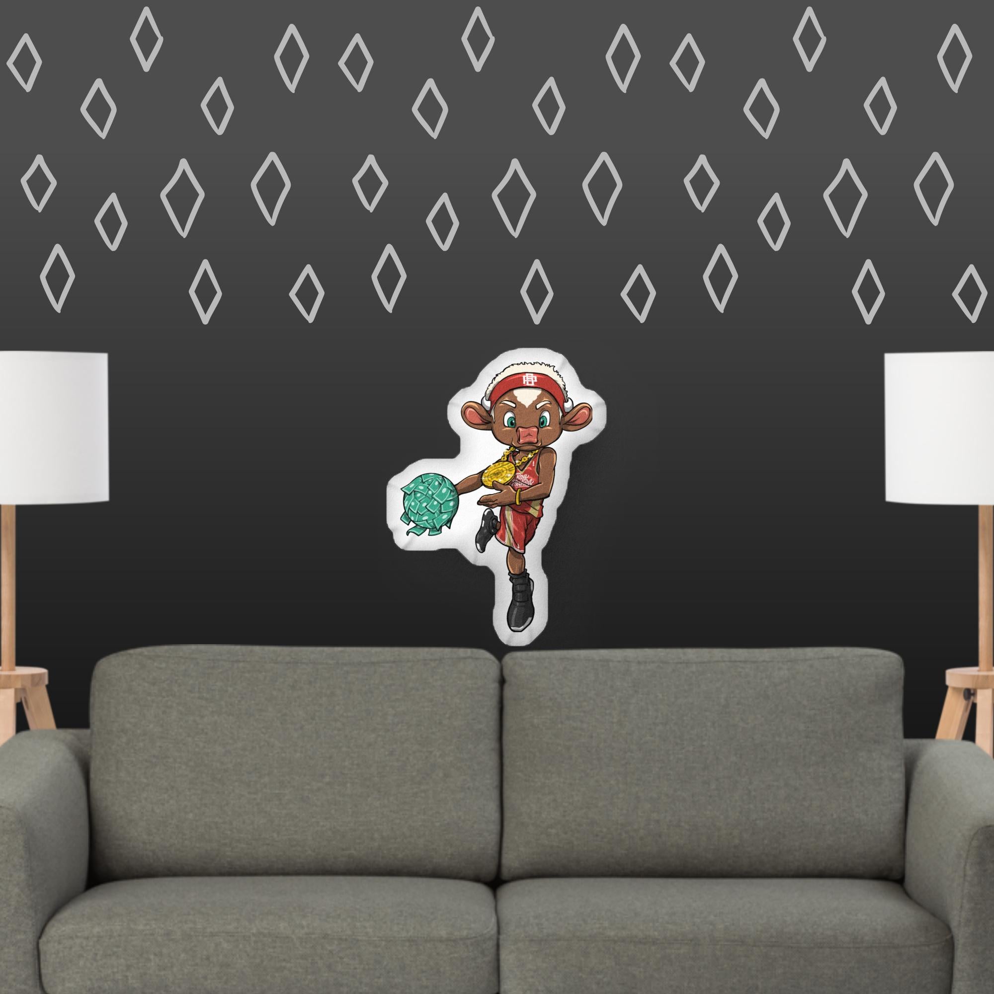 King Briinkz Custom-Shaped Pillow