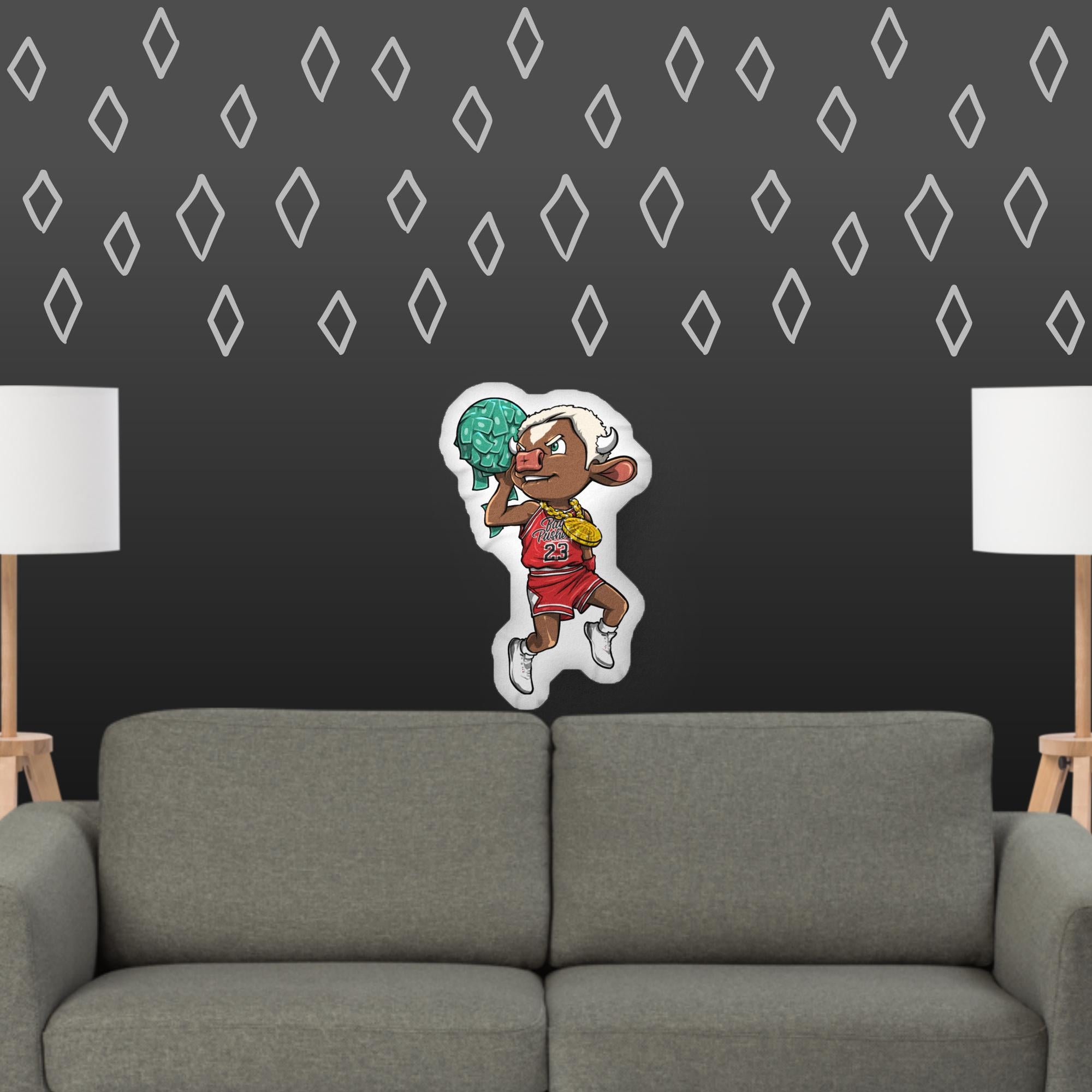 Air Briinkz Custom-Shaped Pillow