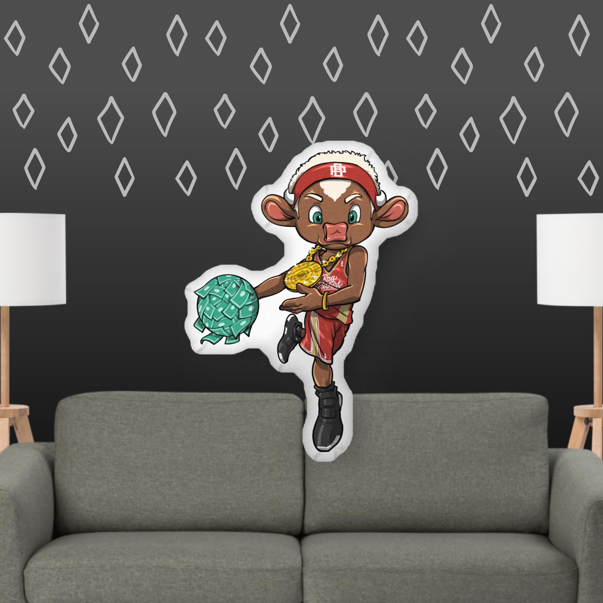 King Briinkz Custom-Shaped Pillow