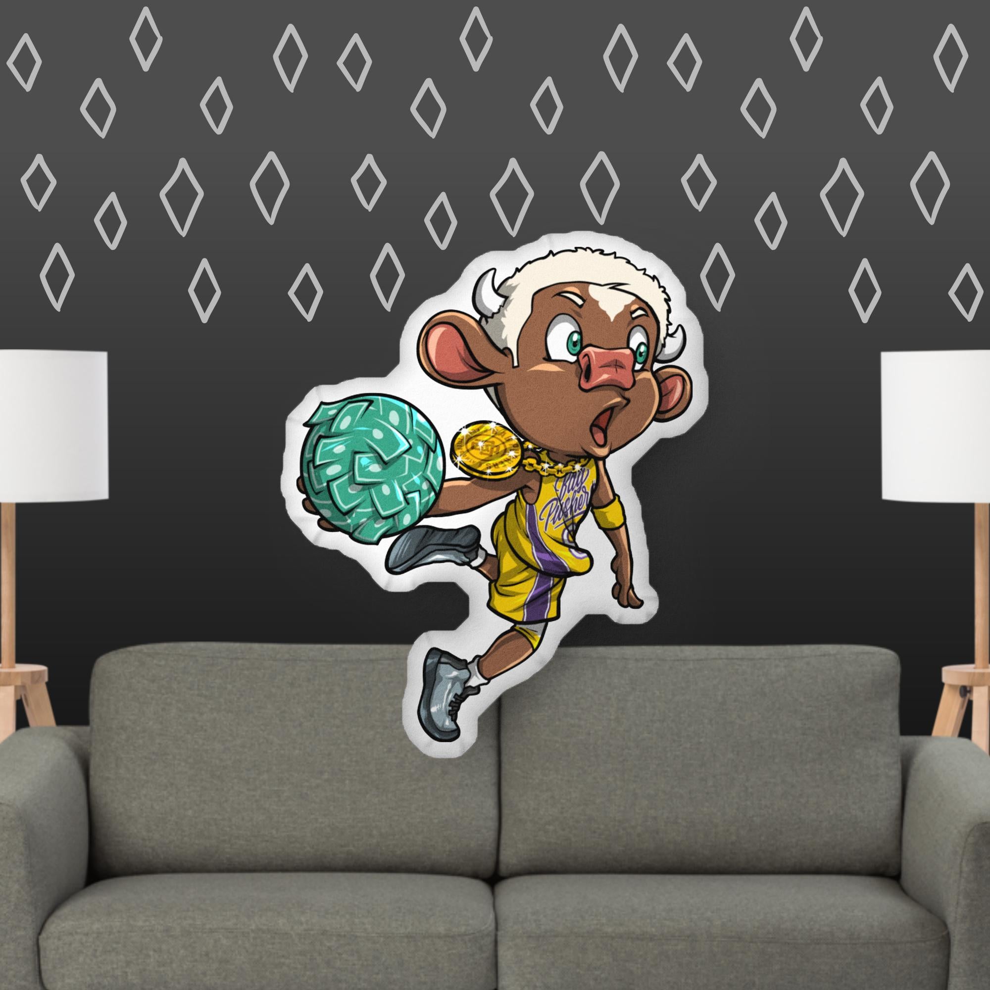 Bean Briinkz Custom-Shaped Pillow