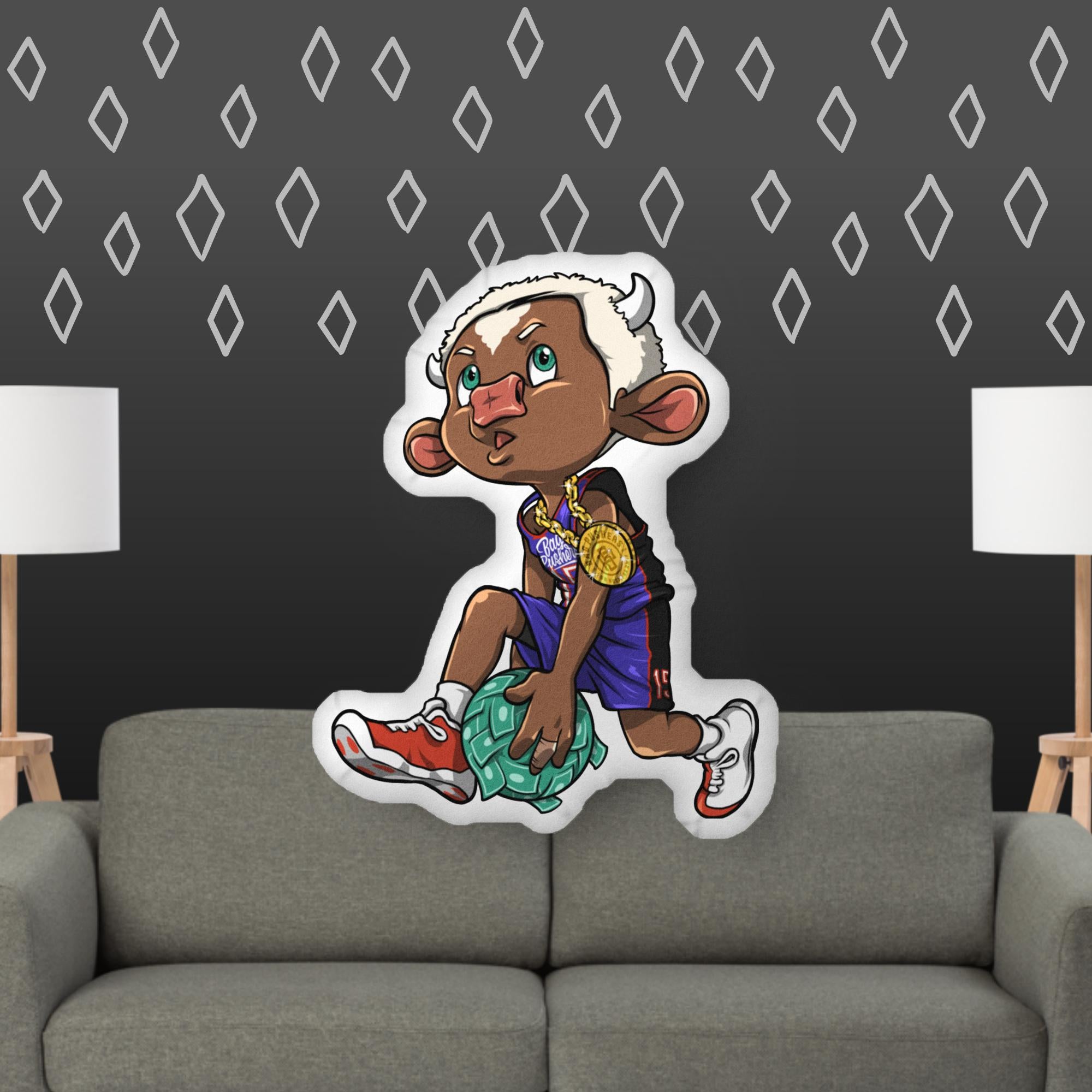 Eastbay Briinkz Custom-Shaped Pillow