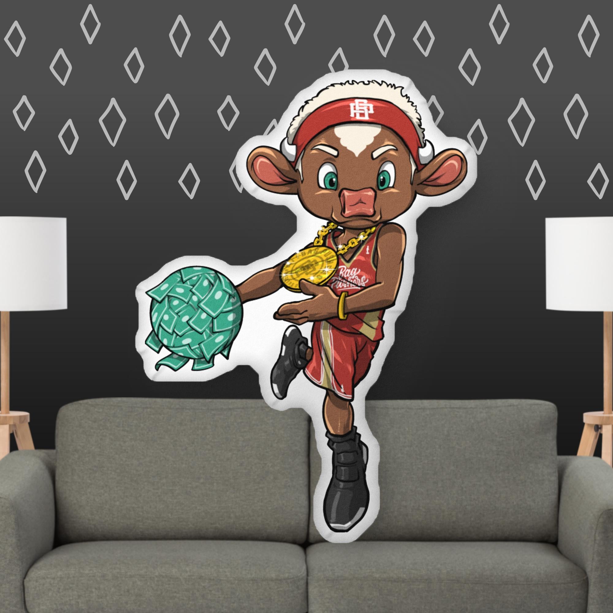 King Briinkz Custom-Shaped Pillow