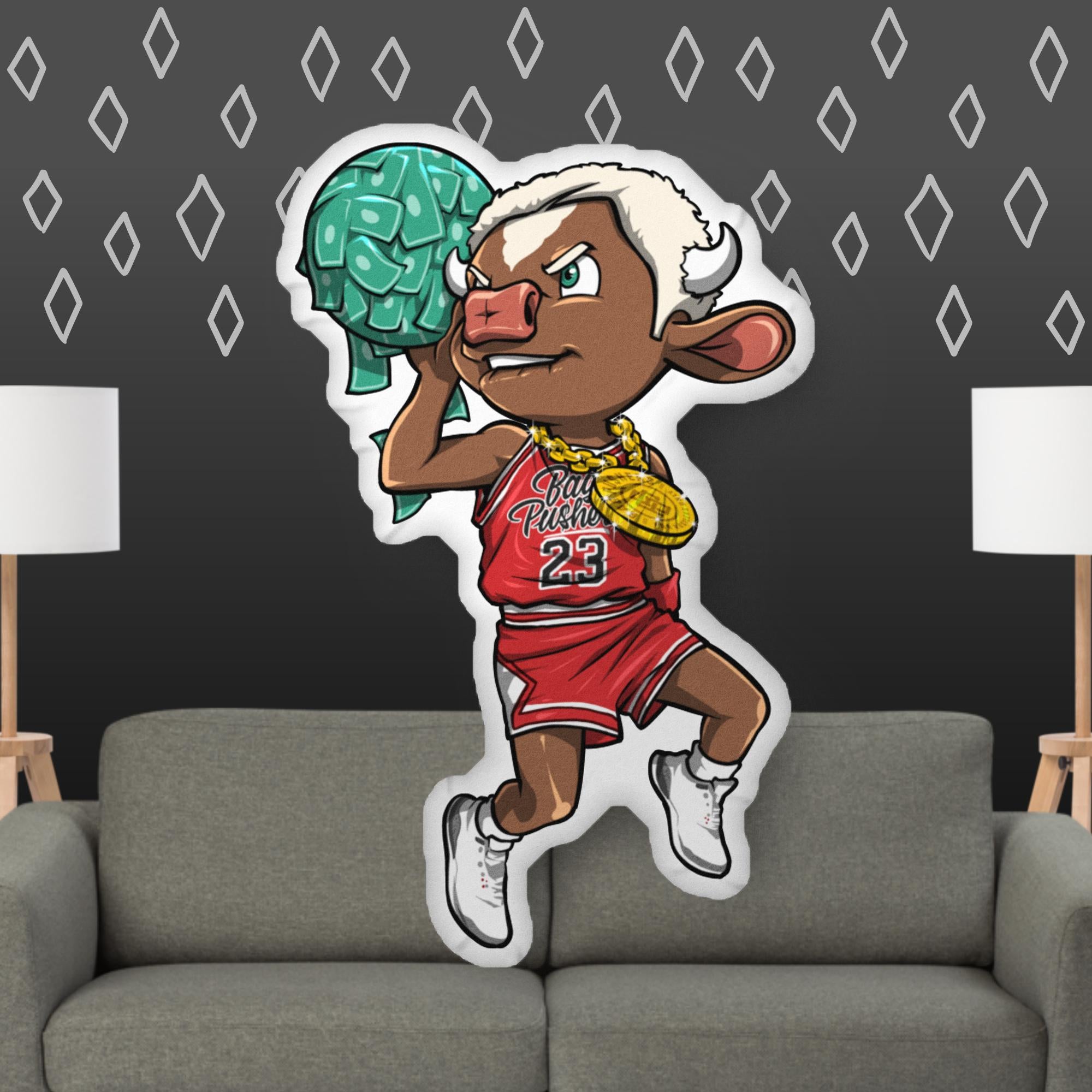 Air Briinkz Custom-Shaped Pillow